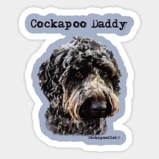 Cockapoo Dog Dad Sticker